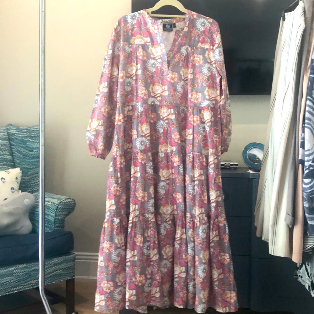 Flower Pattern Madison Mathews Dress